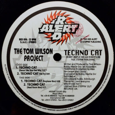 THE TOM WILSON PROJECT - Techno Cat