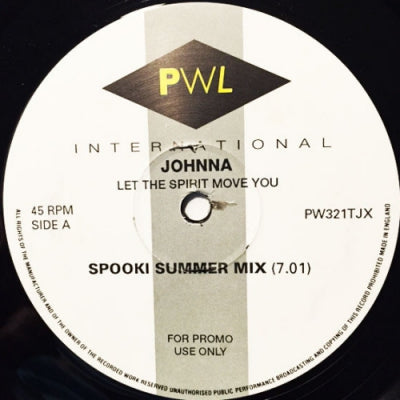 JOHNNA - Let The Spirit Move You