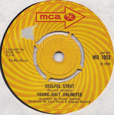 YOUNG-HOLT UNLIMITED - Soulful Strut / Country Slicker Joe