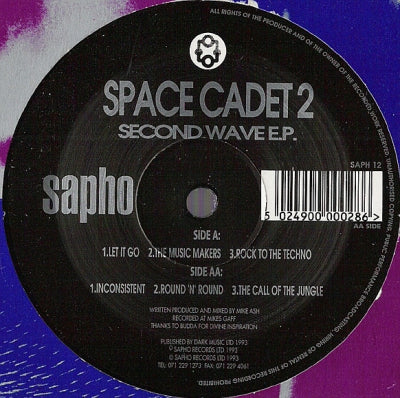 SPACE CADET 2 - Second Wave E.P.