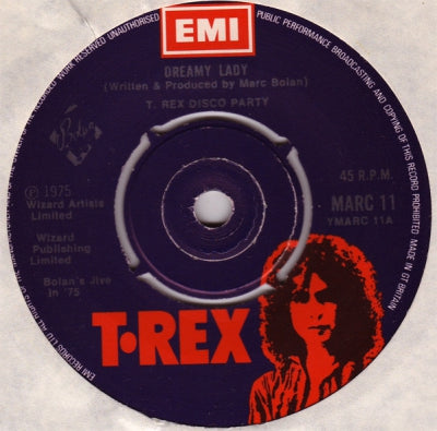 T. REX DISCO PARTY - Dreamy Lady / Do You Wanna Dance / Dock Of The Bay