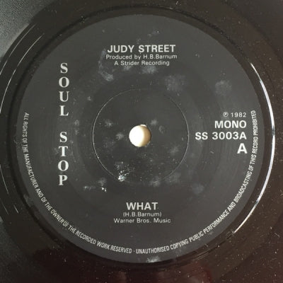 JUDY STREET / HI-FLY - What / Theme For A Dream