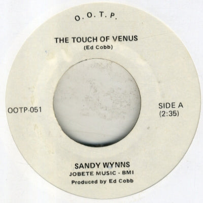 SANDY WYNNS - The Touch Of Venus / A Lover's Quarrel