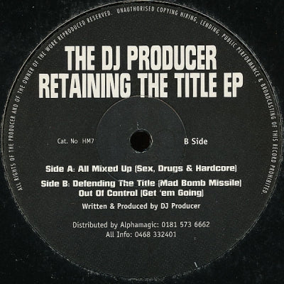 THE DJ PRODUCER - Retaining The Title EP