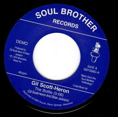 GIL SCOTT-HERON & BRIAN JACKSON - The Bottle / Johannesburg