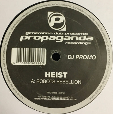 HEIST - Robots Rebellion / Iyacon