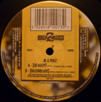 JB & PUGZ - Back 2 Burn: Episode 1 (So Good  / Razorblade)