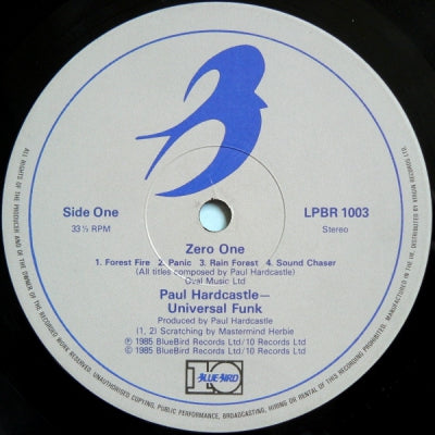 PAUL HARDCASTLE - Zero One