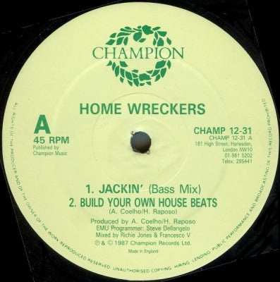 HOME WRECKERS - Jackin'