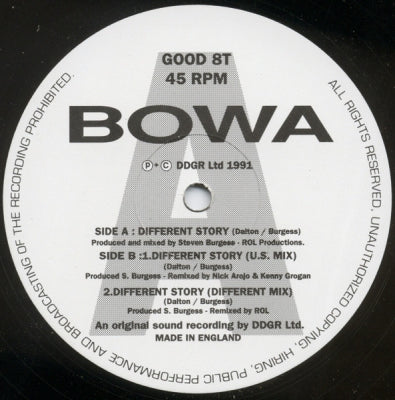 BOWA feat. MALA - Different Story