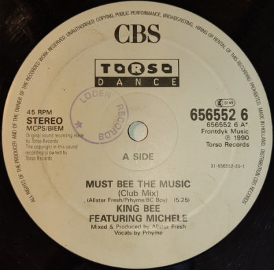 KING BEE - Must Bee The Music
