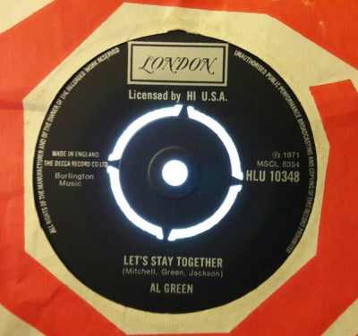 AL GREEN - Let's Stay Together
