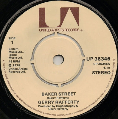 GERRY RAFFERTY - Baker Street / Big Change In The Weather