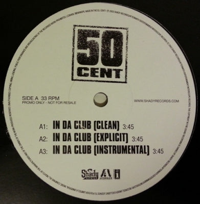 50 CENT - In Da Club