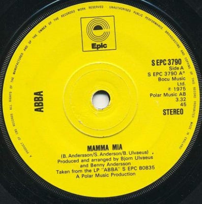 ABBA - Mamma Mia / Tropical Loveland