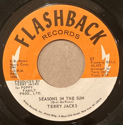 TERRY JACKS - Seasons In The Sun / If You Go Away
