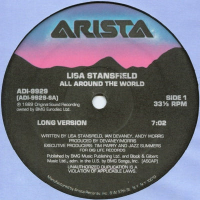 LISA STANSFIELD - All Around The World