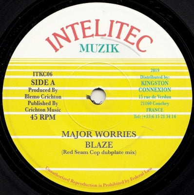 MAJOR WORRIES - Blaze (Red Seam Cop Dubplate Mix)