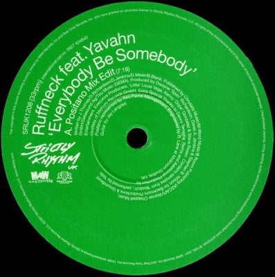 RUFFNECK FEAT YAVAHN - Everybody Be Somebody