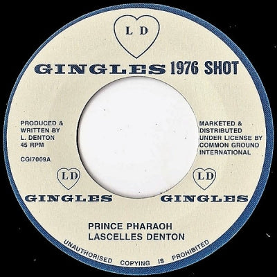 LASCELLES DENTON - Prince Pharaoh / Version