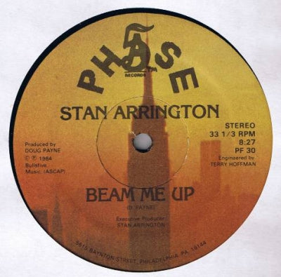 STAN ARRINGTON - Beam Me Up