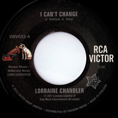 LORRAINE CHANDLER - I Can't Change / You Only Live Twice