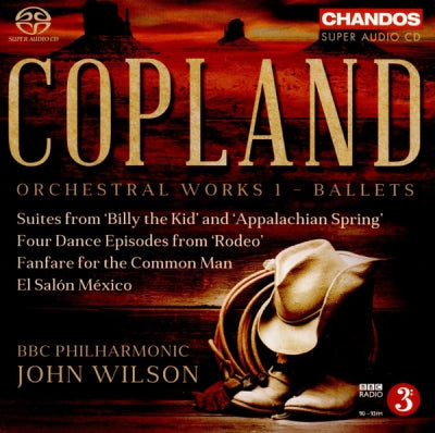 COPLAND - BBC PHILHARMONIC - JOHN WILSON - Orchestral Works Vol. 1 - Ballet