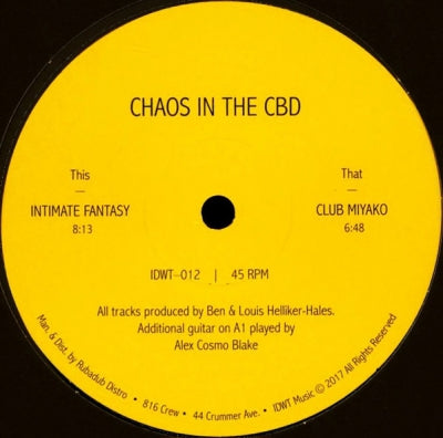 CHAOS IN THE CBD - Intimate Fantasy