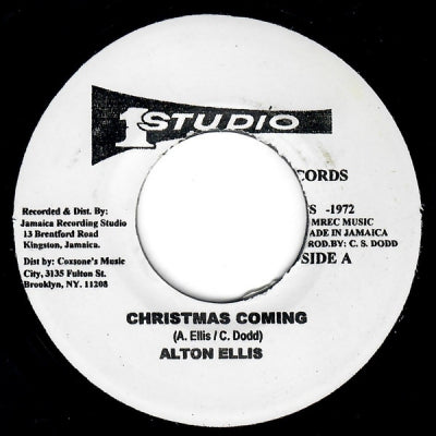 ALTON ELLIS / THE SOUL VENDORS - Christmas Coming