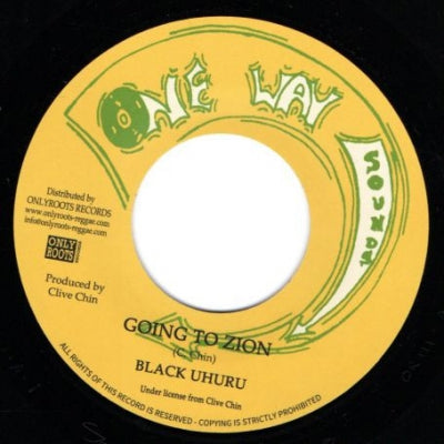 BLACK UHURU - Going To Zion / Zion Dub