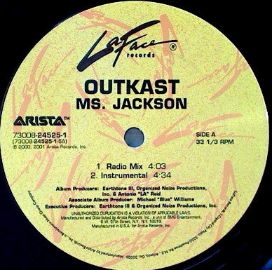 OUTKAST - Ms. Jackson / Sole Sunday