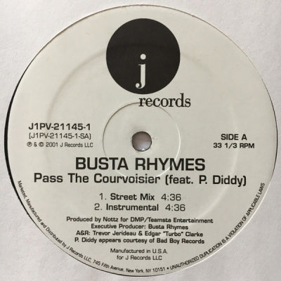 BUSTA RHYMES - Pass The Courvoisier (Part II)