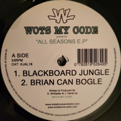 WOTS MY CODE - All Seasons E.P.