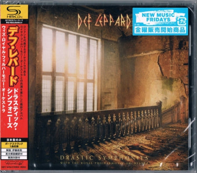 DEF LEPPARD WITH THE ROYAL PHILHARMONIC ORCHESTRA - Drastic Symphonies = ドラスティック・シンフォニーズ ウィズ・ロイヤル・フィルハーモニー・オーケストラ＜通常盤＞