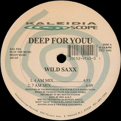 DEEP FOR YOUU - Wild Saxx