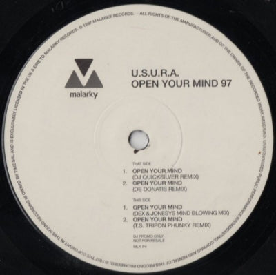 U.S.U.R.A. - Open Your Mind '97