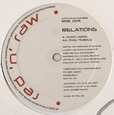 RELATIONS - Vision / Timbale