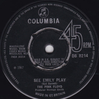 THE PINK FLOYD - See Emily Play