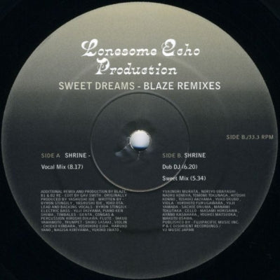 LONESOME ECHO PRODUCTION - Sweet Dream (Blaze Remixes)