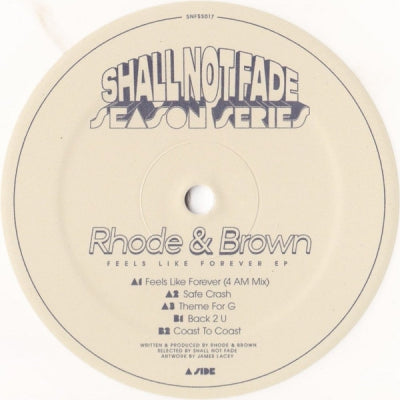 RHODE & BROWN - Feels Like Forever
