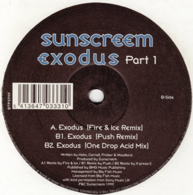 SUNSCREEM - Exodus (Part 1)