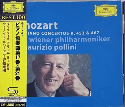 MOZART- WIENER PHILHARMONIKER, MAURIZIO POLLINI - Piano Concertos K. 453 & 467