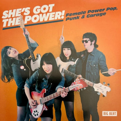 VARIOUS - She's Got The Power! (Female Power Pop, Punk & Garage)