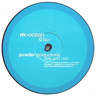 POWDER PRODUCTIONS - Fire And Rain / After Dark