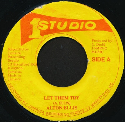 ALTON ELLIS - Let Them Try / A Fool