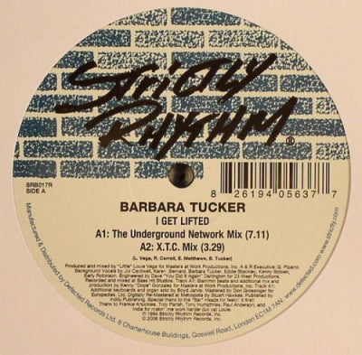BARBARA TUCKER - I Get Lifted