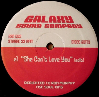 UNKNOWN ARTIST - She Can't Love You