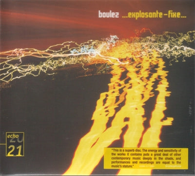 PIERRE BOULEZ - ...Explosante-Fixe... / Notations / Structures II...Explosante-Fixe... / Notations / Structures II