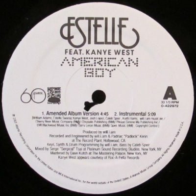 ESTELLE FEATURING KANYE WEST - American Boy