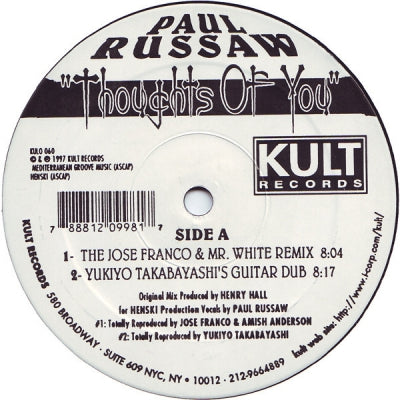 PAUL RUSSAW - Thoughts Of You